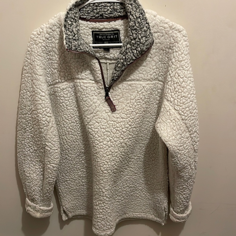 SOLD True Grit Sherpa Sweater
